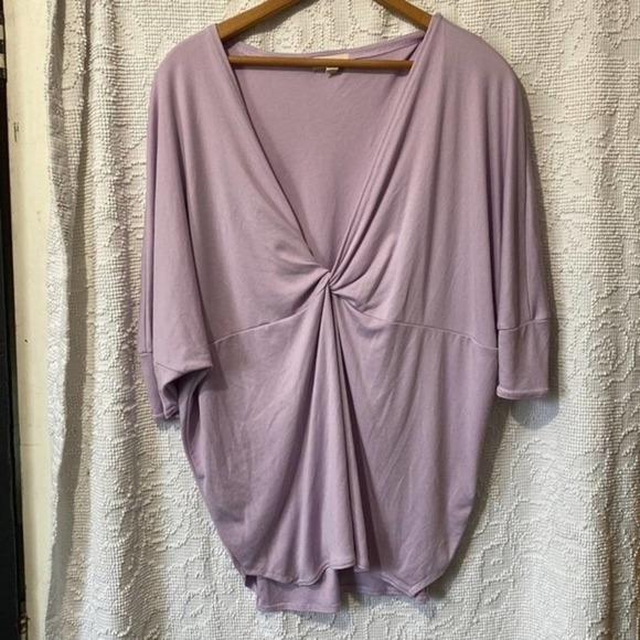Silence + Noise Lavender Tunic Top - Picture 2 of 9